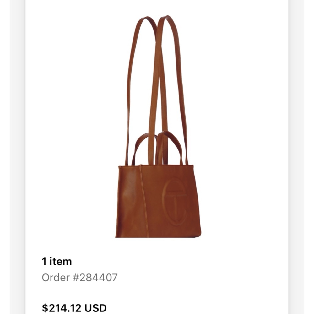 Telfar Tan Tote Bag